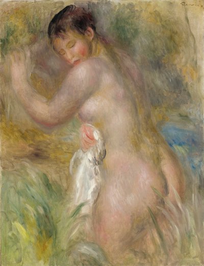 De badende door Pierre Auguste Renoir